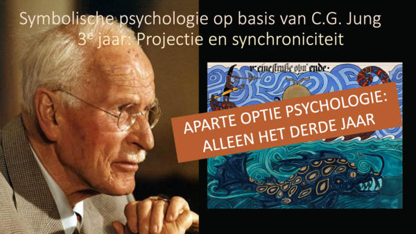 Symbolische psychologie 3e jaar: Projectie en synchroniciteit - start: september 2023